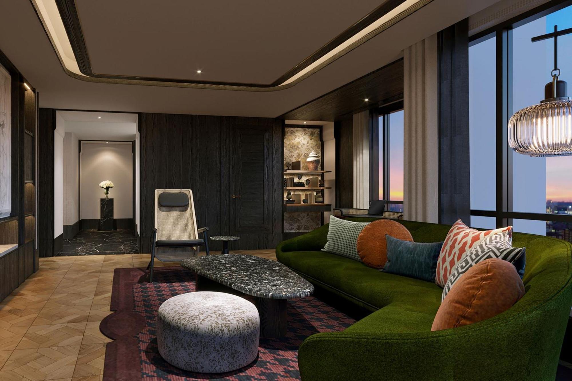 The Millen Penang, Autograph Collection Hotel George Town Buitenkant foto The living room of a 3-bedroom unit